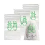 WOOKIT 20 Pezzi Sacchetti Calzature per Viaggiare Sacchetti per Scarpe