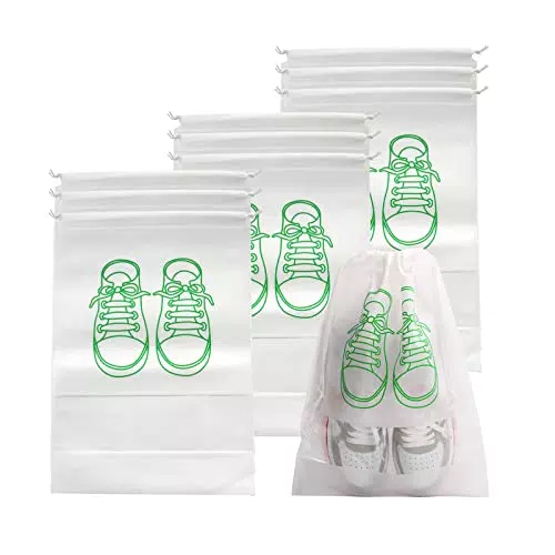 WOOKIT 20 Pezzi Sacchetti Calzature per Viaggiare Sacchetti per Scarpe