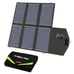 X-DRAGON Caricabatterie Solare Portatile 40W Pannello Solare Pieghevole per Laptop