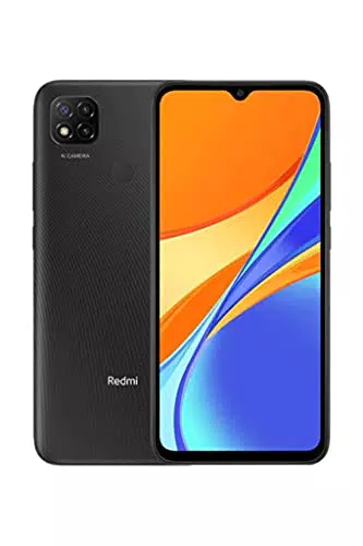 Xiaomi Redmi 9C Smartphone 2GB 32GB 6.53" HD+ Dot Drop display 5000mAh AI Face Unlock 13 MP AI Triple telecamera Grigio
