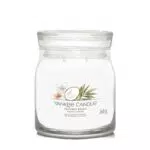 YANKEE CANDLE CANDELA GIARA MEDIA SIGNATURE COCONUT BEACH