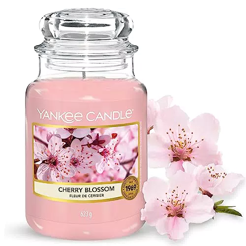 Yankee Candle Candela profumata in giara grande, Fiore di ciliegio