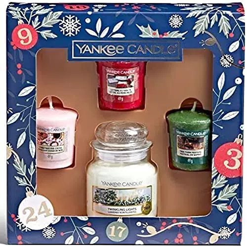 Yankee Candle confezione regalo, Candele profumate natalizie