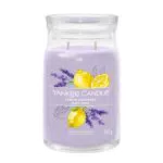 Yankee Candle Signature candela profumata, Limone Lavanda in giara grande