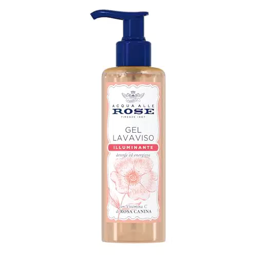 Acqua alle Rose, gel detergente illuminante con vitamina C di rosa canina