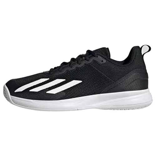 adidas Courtflash Speed Tennis Shoes, Scarpe Uomo, Core Black Ftwr White Matte Silver