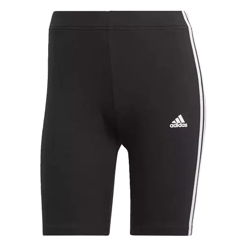 adidas GR3866 W 3S BK SHO Pantaloncini Donna Black/White Taglia