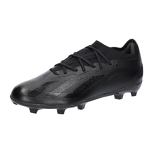 adidas X Crazyfast.1 Fg J, Football Shoes, Core Black/Core Black/Core Black