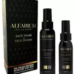 Alfarium Set Skincare Uomo - Detergente Viso e Crema Viso Uomo Pelle Grassa e Mista con Vitamina A/B5/C/E