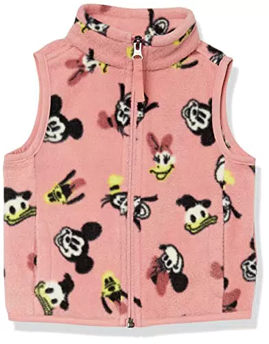 Amazon Essentials Disney, Marvel, Star Wars, Princess Gilet Invernale in Pile Bambine e Ragazze