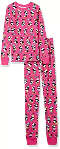 Amazon Essentials Disney Set di Pigiama da Notte Attillati in Cotone Bambine e Ragazze