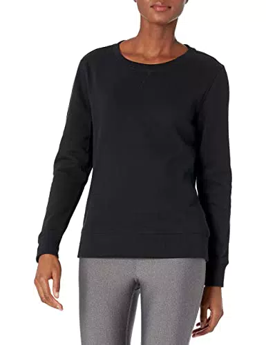 Amazon Essentials Felpa Girocollo in Pile di French Terry Donna