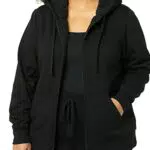Amazon Essentials Giacca con Cappuccio a Cerniera Intera in Pile Foderata in Sherpa Donna