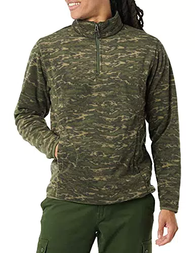 Amazon Essentials Giacca Invernale in Pile con Zip Corta Uomo