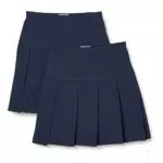 Amazon Essentials Gonna Pantalone da Uniforme Plissettata con Risvolto Bambine e Ragazze