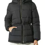Amazon Essentials Piumino Pesante con Coulisse in Vita Donna
