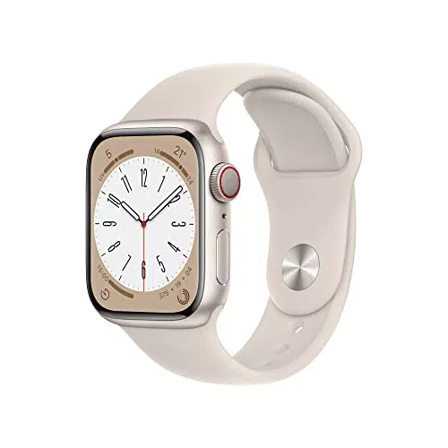 Apple Watch Series 8 Smartwatch con cassa in acciaio inossidabile color grafite con Loop in maglia milanese color grafite. Fitness tracker