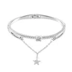 ARHZ Bracciali da Donna, Bracciali Pentagramma, Bracciali da Donna in Cristallo