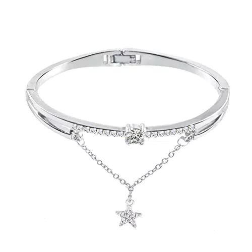 ARHZ Bracciali da Donna, Bracciali Pentagramma, Bracciali da Donna in Cristallo