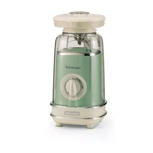 Ariete Frullatore Breakfast 586, Frullatore Elettrico con 4 Lame in Acciaio Inox