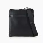 ARMANI EXCHANGE Zip con Logo, Doppia Tasca, Flat Crossbody Uomo