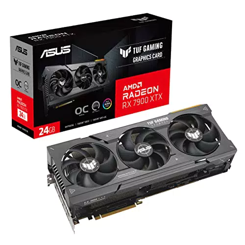 ASUS TUF Gaming AMD Radeon RX 7900 XT OC Edition, 20GB GDDR6 320-bit 20 Gbps PCIE 4.0
