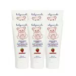 Babycoccole KIT 6 PEZZI DENTINIFRICIO FRAGOLOSO. Dentifricio Bambini 0-6 anni all'aroma naturale di Fragola. Rinforza i denti