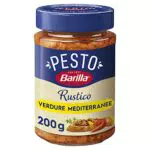 Barilla Sugo Pesto Rustico Mediterraneo, con Zucchine