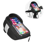 Basetousual Borsa Porta Telefono Bici Impermeabile, Borsa Porta Cellulare Bici