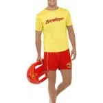 Costume da spiaggia per uomo Baywatch, M