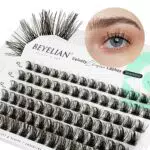 BEYELIAN Ciglia Finte a Ciuffetti D+ Curl 10-16mm, 72 pezzi