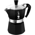 Bialetti Caffettiera Moka Express Color, 3 Tazze, Manico Anti Scottatura