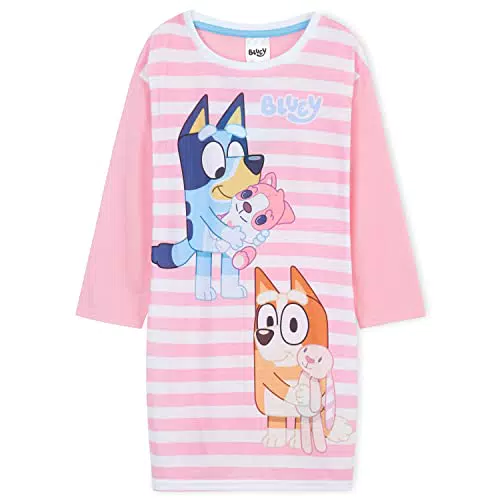 Bluey Camicia da Notte Bambina 2-6 Anni