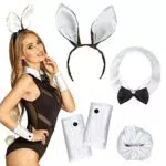 Boland 52319 - Set di costumi da coniglietto, fascia per capelli