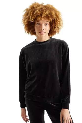 C&A Donna Felpa Nero