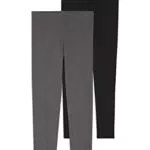 C&A Donna Leggings Grigio Scuro XS
