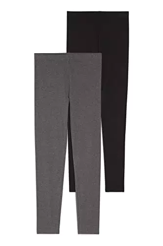 C&A Donna Leggings Grigio Scuro XS