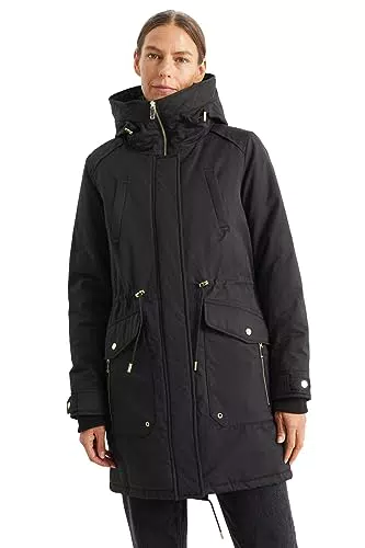 C&A Donna Parka nero 42