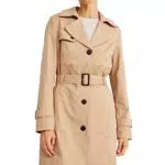 C&A Donna Trench Set: 2 pezzi al prezzo di 1 beige chiaro 48