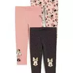 C&A Leggings termici in jersey elastico, 3 pezzi, Minnie