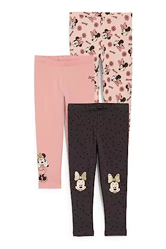 C&A Leggings termici in jersey elastico, 3 pezzi, Minnie