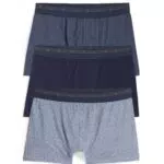 C&A Uomo Boxer Aderenti Confezione da 3|Confezione Multipla Blu Scuro 2XL