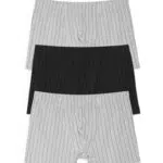 C&A Uomo Boxer Aderenti Grigio Chiaro Melange XL
