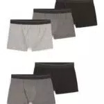 C&A Uomo Boxer Aderenti Confezione Multipla: 5 Pezzi al Prezzo di 1 Grigio