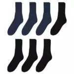 C&A Uomo Calze Confezione multipla: 7 paia al prezzo di 1 blu/nero 39-42