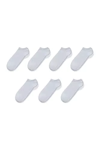 C&A Uomo Calzini corti Confezione multipla: 7 paia al prezzo di 1 bianco 39-42