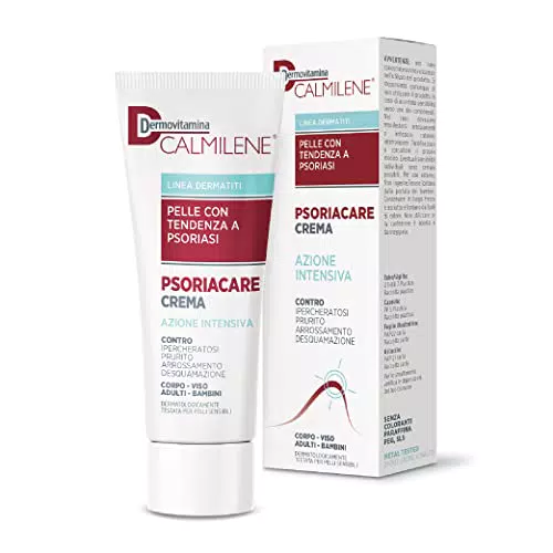 Calmilene Psoriacare - Crema Azione Intensiva -Crema ad azione intensiva per la pelle con prurito