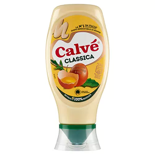 Calvé Maionese Classica, Formato 225 ml, con Olio di Semi di Girasole
