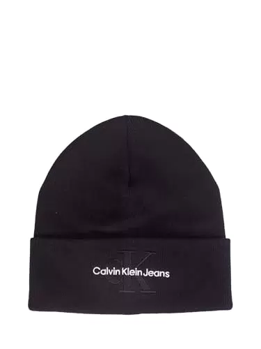Calvin Klein Jeans Monologo Embro Beanie 254 Cappello lavorato a maglia