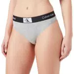Calvin Klein Modern Thong 000Qf7221E, Perizoma Donna